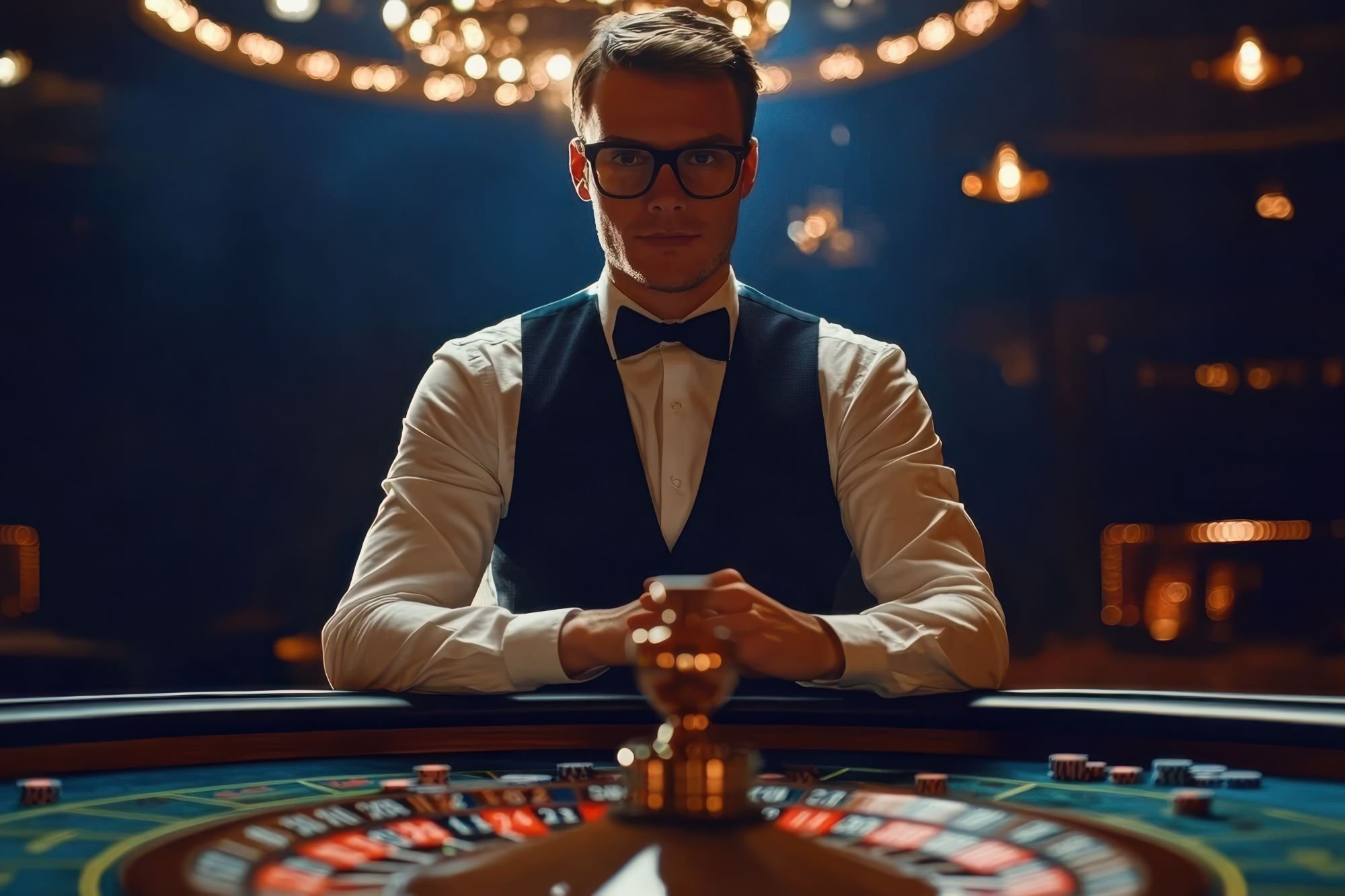 Suasana pertandingan esports dan live casino di platform ktpjitu dengan tema neon merah